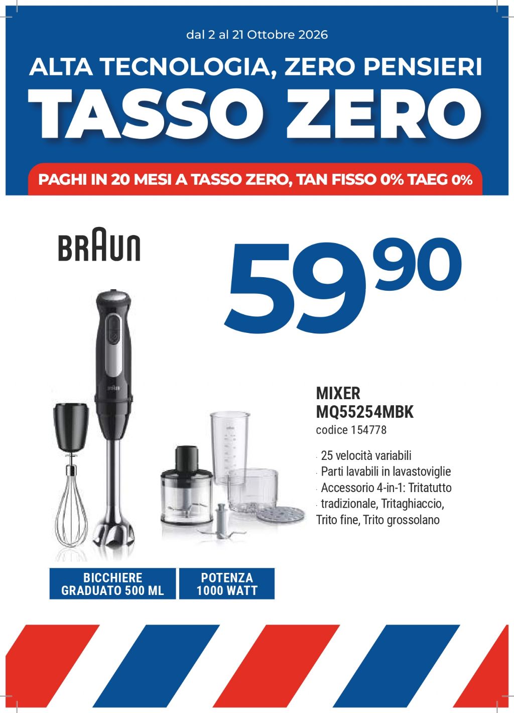 MIXER BRAUN MQ55254MBK